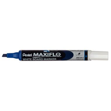 Marqueur tableau blanc Maxiflo pointe biseautée 4,6mm bleu