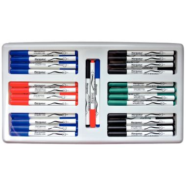 Desk and Day - Classpack de 72 feutres MBudget pointe fine assortis - 3539012005897