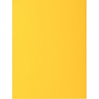 Exacompta - Paquet de 50 chemises 2 rabats ROCK"S 210g, format 24x32 cm, jaune - 216011E