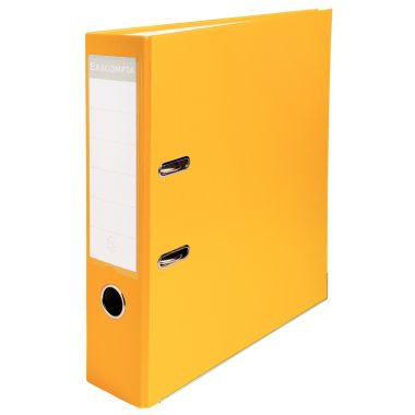 Exacompta - Classeur à levier pour format A4, dos 8 cm, jaune - 918404B