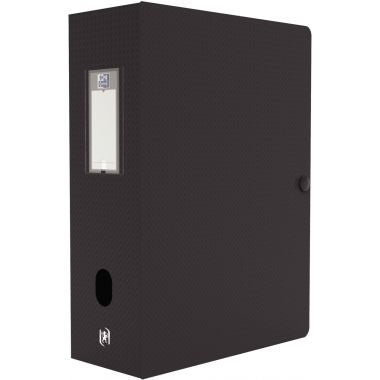 Boite de classement en polypropylène MEMPHIS dos 10 cm, noir