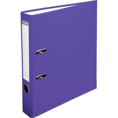 Exacompta - Classeur à levier pour format A4, dos 5 cm, violet - 915417B