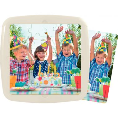 Lot de 4 puzzles à cadre 36 pièces, les activités