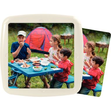 Lot de 4 puzzles à cadre 36 pièces, les activités