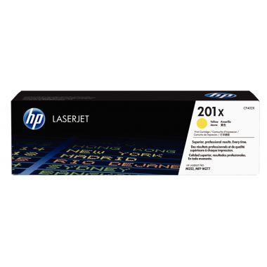 HP 201X toner jaune grande capacité authentique (CF402X)