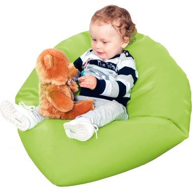 Coussin poire 100x49cm vert
