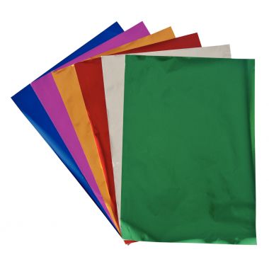 Paquet de 100 feuilles métallisées A4 1 face