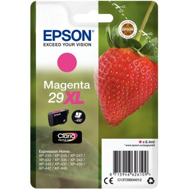 Epson FRAISE / 29XL cartouche jet d'encre magenta haute capacité authentique (T299340)