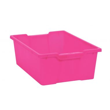 Bac en plastique grand modèle fuschia