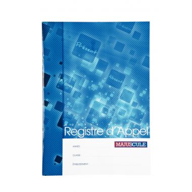 46816 - Registre d'appel journalier découpé à la marque Majuscule - FS 3632