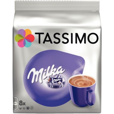Boite de 8 T-DISC TASSIMO chocolat Milka
