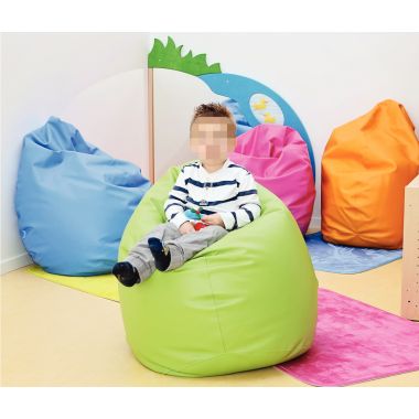 Coussin poire 100X49cm fuschia