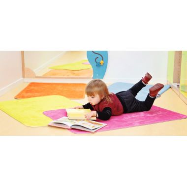Tapis ultra soft 70x95cm bleu