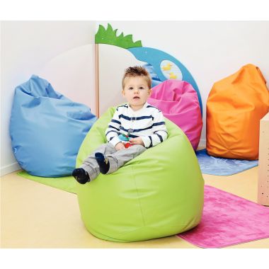 Coussin poire 100x49cm vert