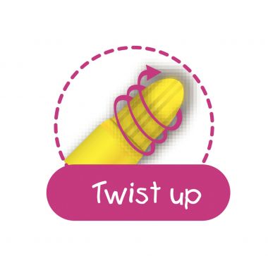 Surligneur gel jaune