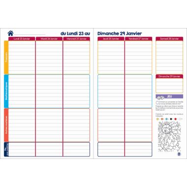 L'agenda malin 21x29,7cm