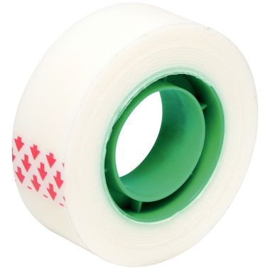 Lot de 8 rouleaux adhésifs invisible 19 mmx33 m