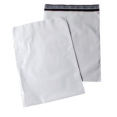 Gpv - Boite de 100 pochettes polyéthylène 380x485mm bande siliconnée - 70438