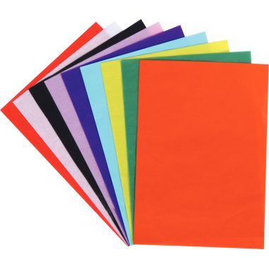 Paquet de 26 feuilles de papier de soie 50 x 70 cm rose