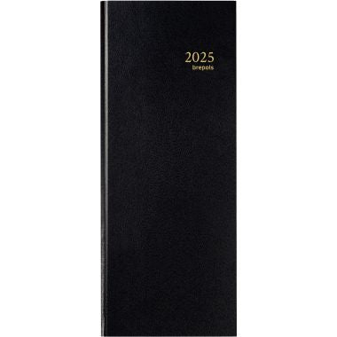 Agenda banquier long 1 volume noir