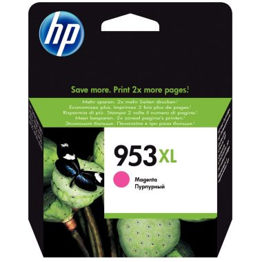 HP 953XL cartouche d'encre magenta grande capacité authentique (F6U17AE)