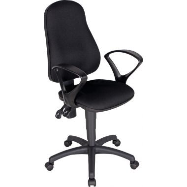 Siège de bureau Torun noir