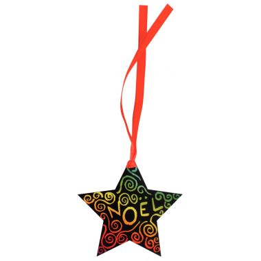 Sachet de 39 formes de Noël à gratter