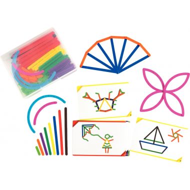 Atelier Junior GEOSTIX 200 pièces + 30 fiches