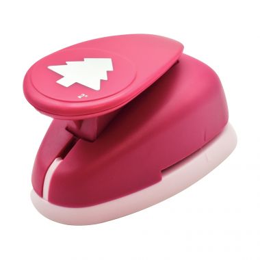Perforateur déco fuchsia 50mm sapin