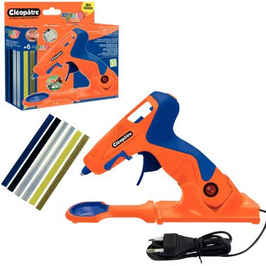 Pistolet à colle + peinture 3D
