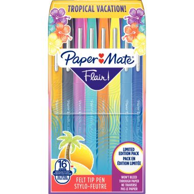 Pochette de 16 feutres Flair tropical