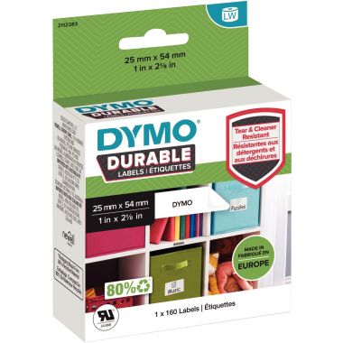 DYMO - 1 rouleau de 160 étiquettes LW 25 x 54 mm - 2112283