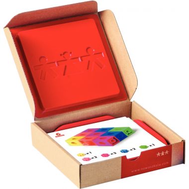 Boite de 24 fiches d'activités pour le jeu de construction MULTICUBES 32674