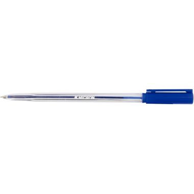 Stylo bille Micron pointe moyenne bleu