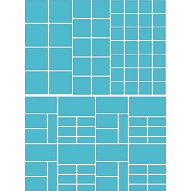 Pochette de 7920 gommettes géométriques adhésives repositionnables formes et couleurs assorties