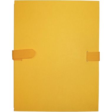 Chemise extensible toilée avec velcro, jaune