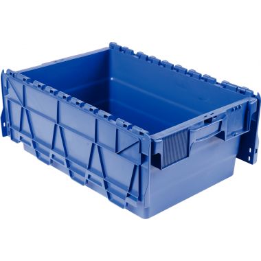 Bac navette en polypropylène 44L bleu