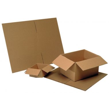 Paquet de 10 caisses américaines 400x300x200mm double cannelure