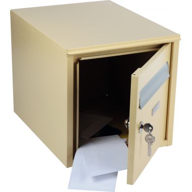Boites aux lettres 32x32x40cm beige
