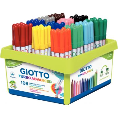 Classpack de 108 feutres Advanced assortis