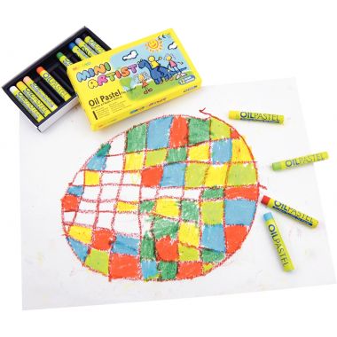 Boîte de 12 pastels à l'huile Mini Artist