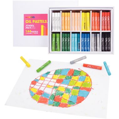 Boîte de 144 pastels à l'huile Mini Artist