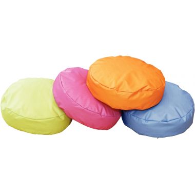 Coussin diamètre 40x10cm fuchsia