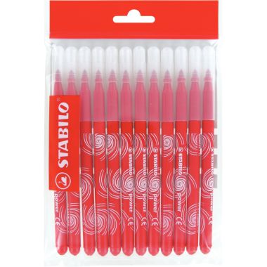 Recharge pour classpack de 12 feutres Power rouge