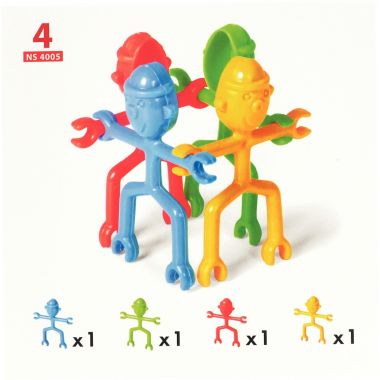 Boite de 24 fiches d'activités pour le jeu de construction les Acrobates 32668