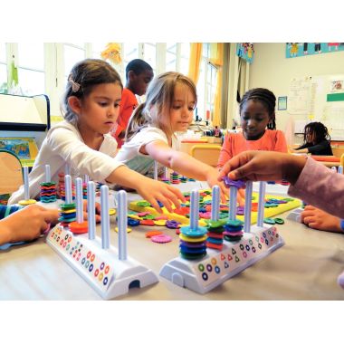 Atelier abaques niveau 2 pour 2 enfants