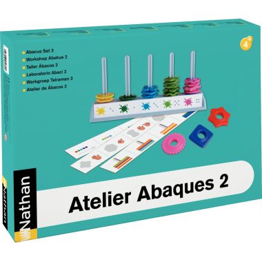 Atelier abaques niveau 2 pour 2 enfants