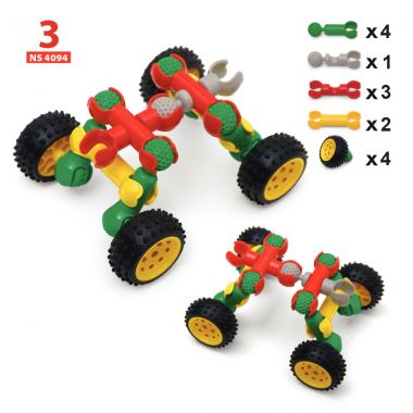 Boite de 24 fiches d'activités pour le jeu de construction KLOCKI 32672