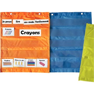Sac de 4 pochettes en nylon 40x60cm coloris assortis