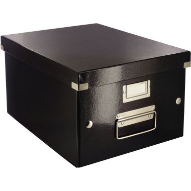 Boite de rangement CLICK&STORE A4+ noire